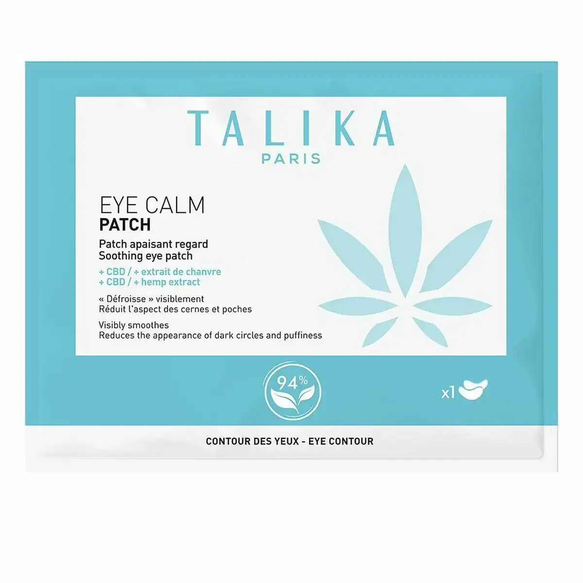 Patchs antirides pour le contour des yeux talika eye calm monodoses_5830. DIAYTAR COTE D'IVOIRE - Votre Passage vers l'Éclat et la Beauté. Explorez notre boutique en ligne et trouvez des produits qui subliment votre apparence et votre espace.