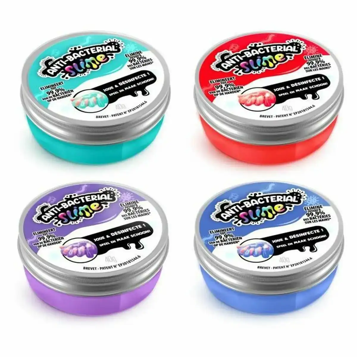 Pate a modeler en argile canal toys antibacterial slime 4 unites_4871. Bienvenue chez DIAYTAR COTE D'IVOIRE - Votre Plateforme Shopping pour Tous. Découvrez un large éventail de produits qui célèbrent la diversité et la beauté du Côte d'Ivoire.