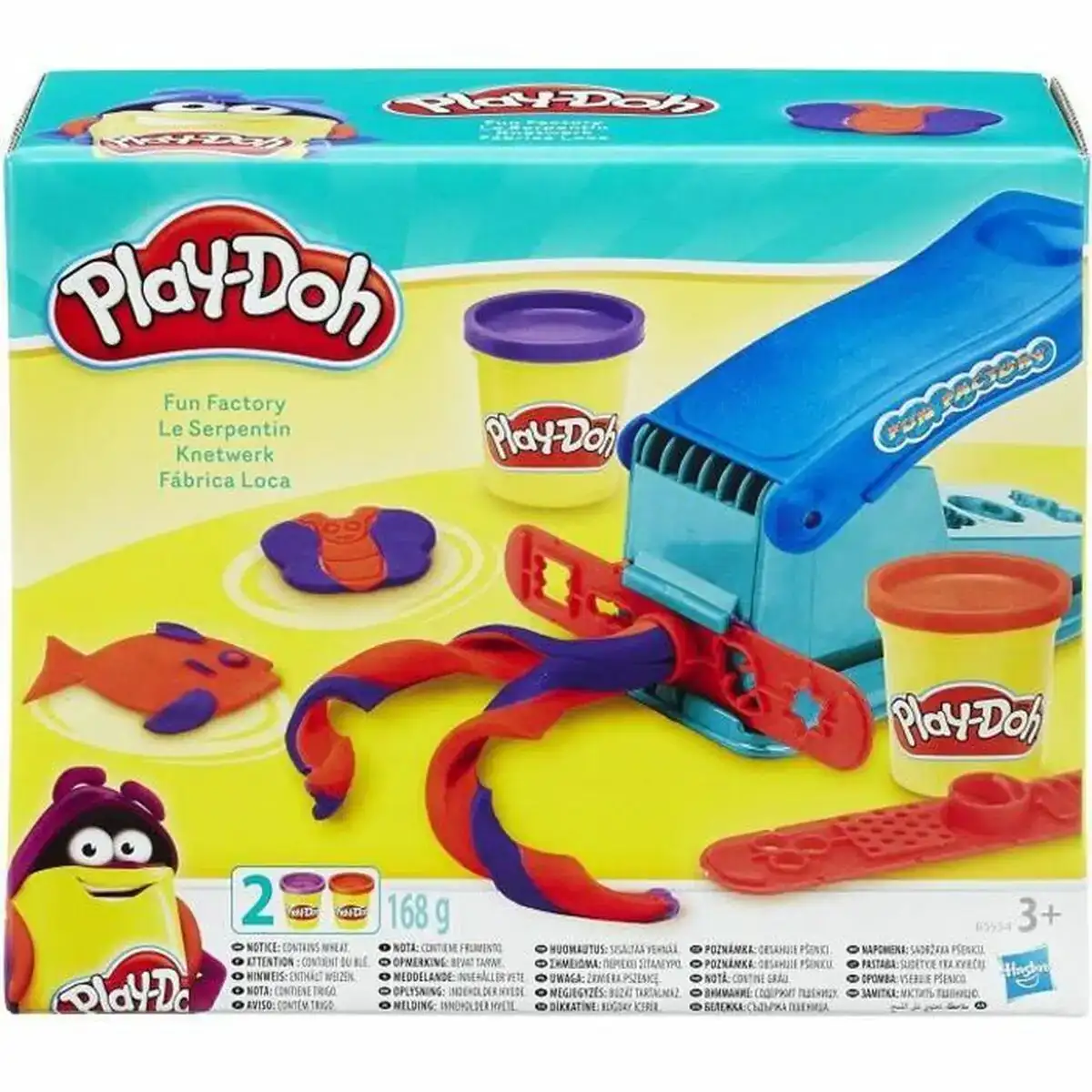 Pate a modeler en argile fun factory hasbro_3362. DIAYTAR COTE D'IVOIRE - Votre Marché Virtuel au Côte d'Ivoire. Parcourez notre boutique en ligne pour trouver des trésors cachés, des articles indispensables du quotidien aux joyaux artistiques.