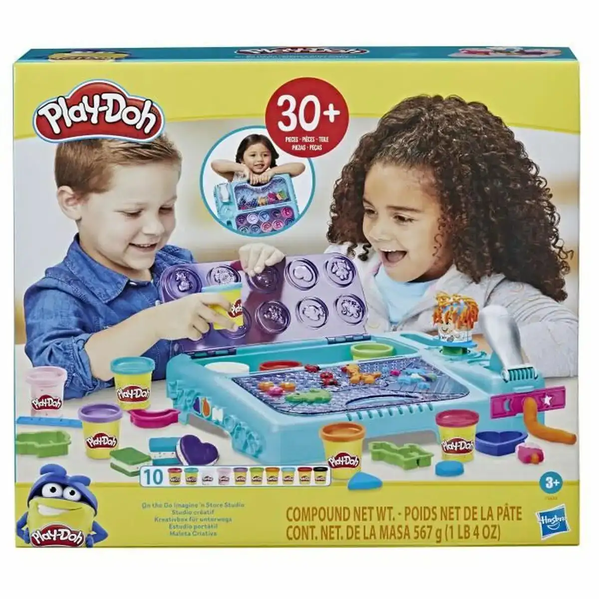 Pate a modeler en argile play doh creative studio 30 pieces_7266. DIAYTAR COTE D'IVOIRE - Votre Portail Vers l'Exclusivité. Explorez notre boutique en ligne pour trouver des produits uniques et exclusifs, conçus pour les amateurs de qualité.