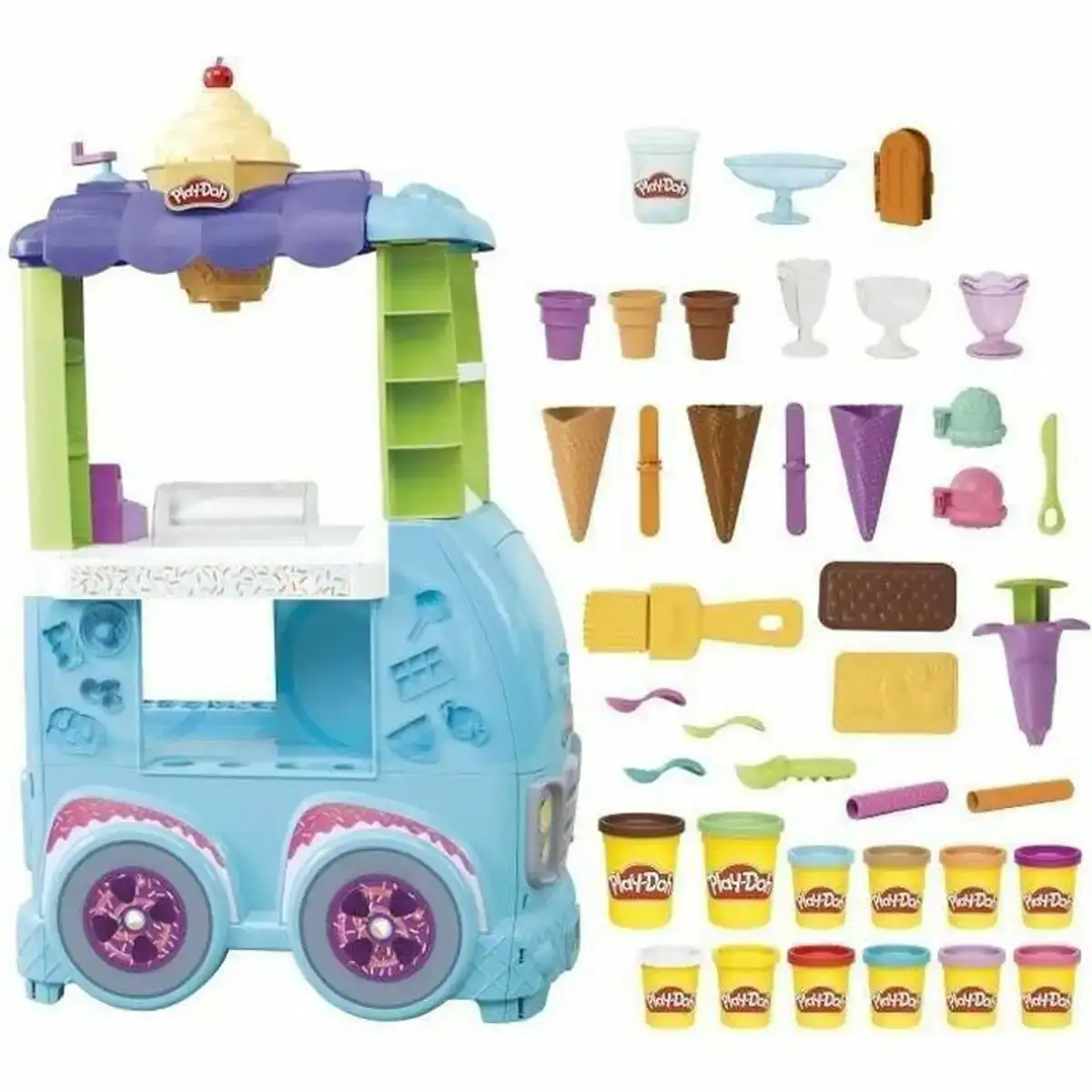 Pate a modeler en argile play doh giant ice cream truck 25 pieces glace_1593. Entrez dans l'Univers de DIAYTAR COTE D'IVOIRE - Où le Shopping Devient une Découverte. Explorez nos rayons et dénichez des trésors qui illuminent votre quotidien.
