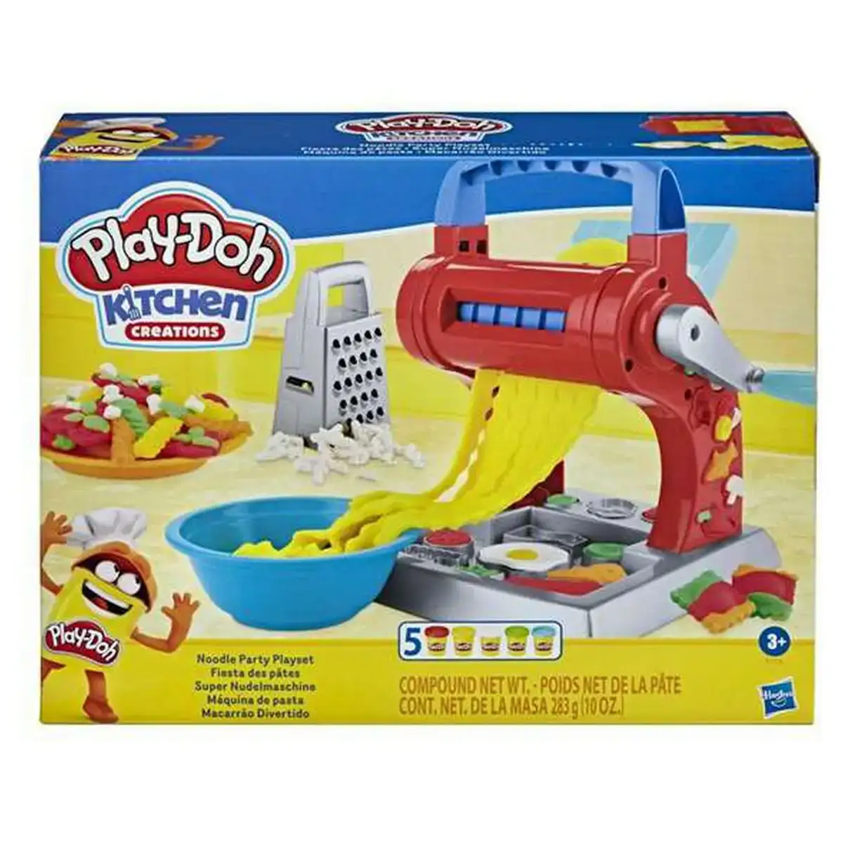 Pate a modeler en argile playdoh noodle party hasbro e77765l00 multicouleur 5 pieces _6102. DIAYTAR COTE D'IVOIRE - L'Art du Shopping Éclairé. Parcourez notre catalogue et choisissez parmi des produits de qualité qui satisferont vos besoins et votre style.