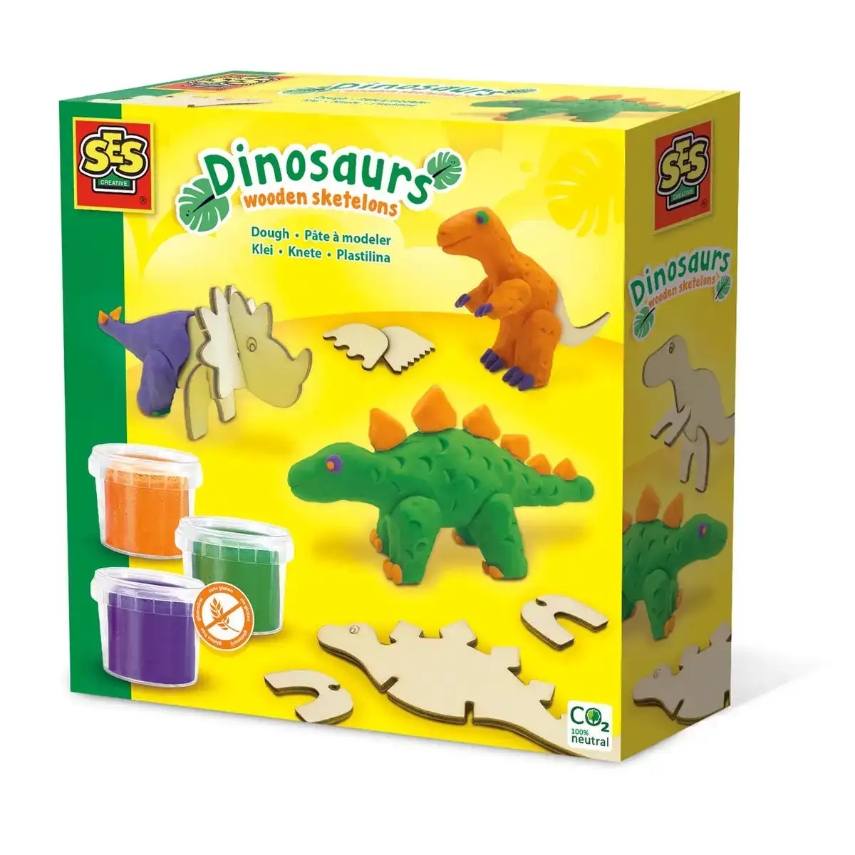 Pate a modeler en argile ses creative dinosaurs sans gluten_1498. DIAYTAR COTE D'IVOIRE - Votre Passage vers l'Exceptionnel. Naviguez à travers notre sélection minutieuse et découvrez des articles qui apportent une touche spéciale à chaque instant de votre vie.