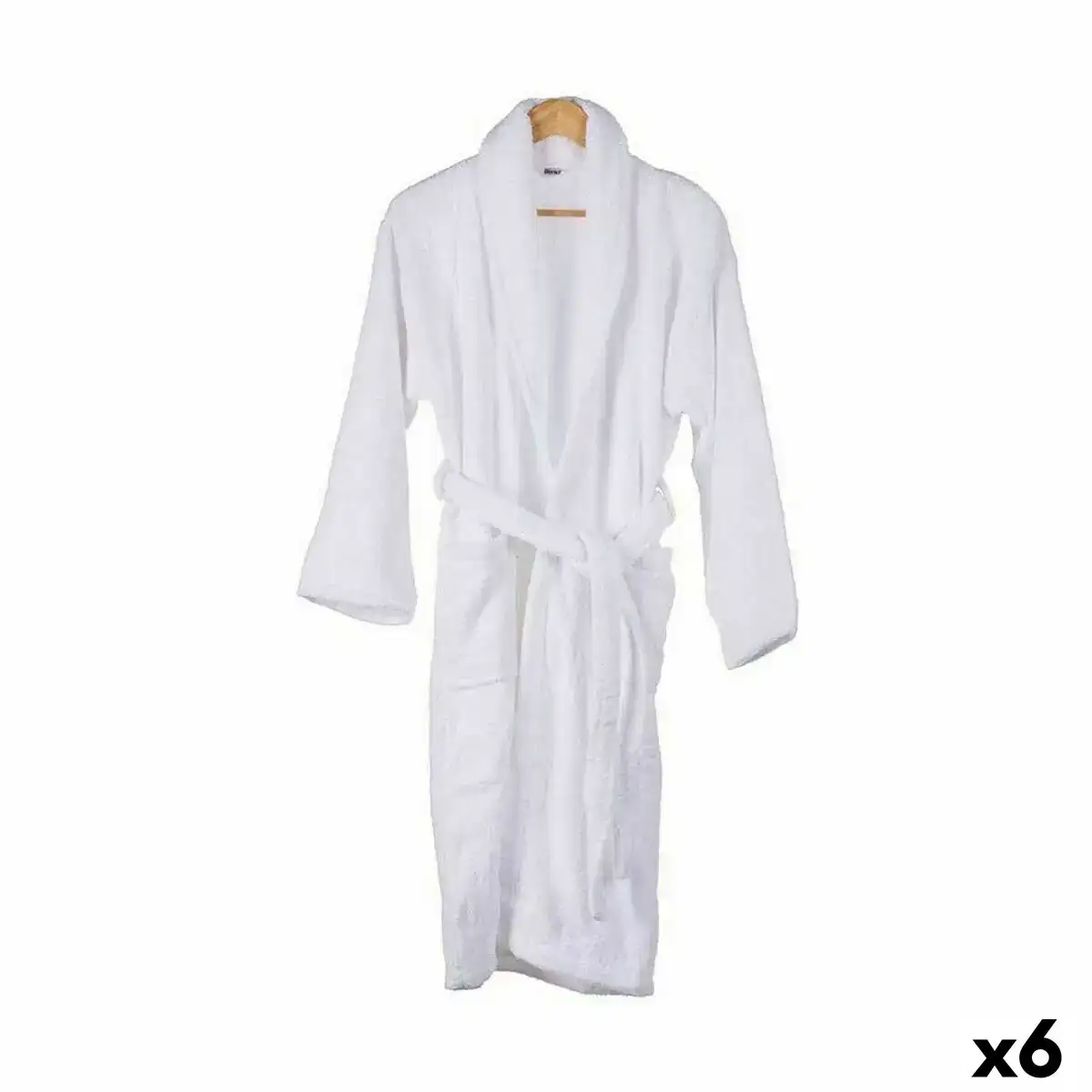 Peignoir de bain l xl blanc 6 unites _1043. DIAYTAR COTE D'IVOIRE - L'Art de Choisir, l'Art de Vivre. Parcourez notre boutique en ligne et découvrez des produits qui transforment chaque choix en une expérience enrichissante.