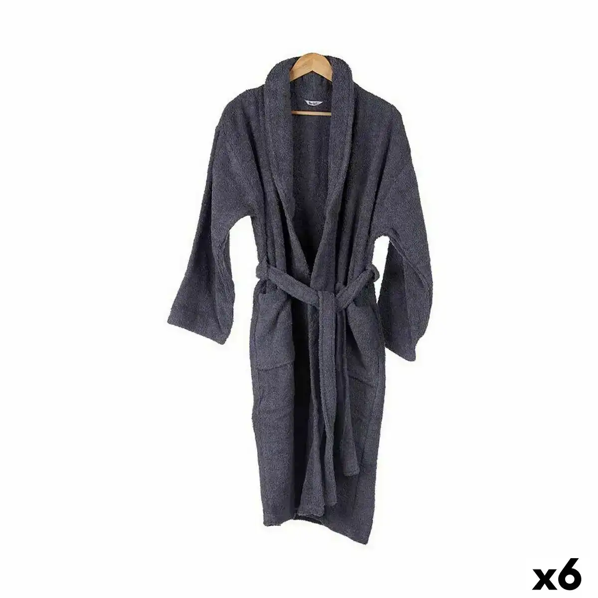Peignoir de bain m l gris 6 unites _2857. DIAYTAR COTE D'IVOIRE - Où Choisir Devient une Découverte. Explorez notre boutique en ligne et trouvez des articles qui vous surprennent et vous ravissent à chaque clic.