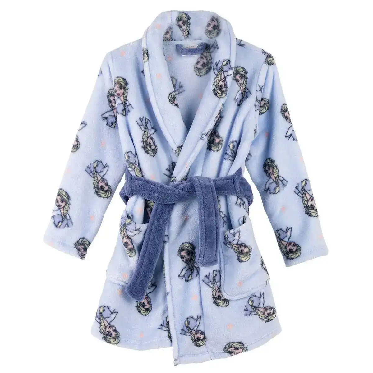 Peignoir pour enfants frozen bleu clair_2460. DIAYTAR COTE D'IVOIRE - Où Chaque Produit a son Histoire à Raconter. Parcourez notre catalogue et découvrez des articles qui portent en eux la passion et l'histoire du Côte d'Ivoire.