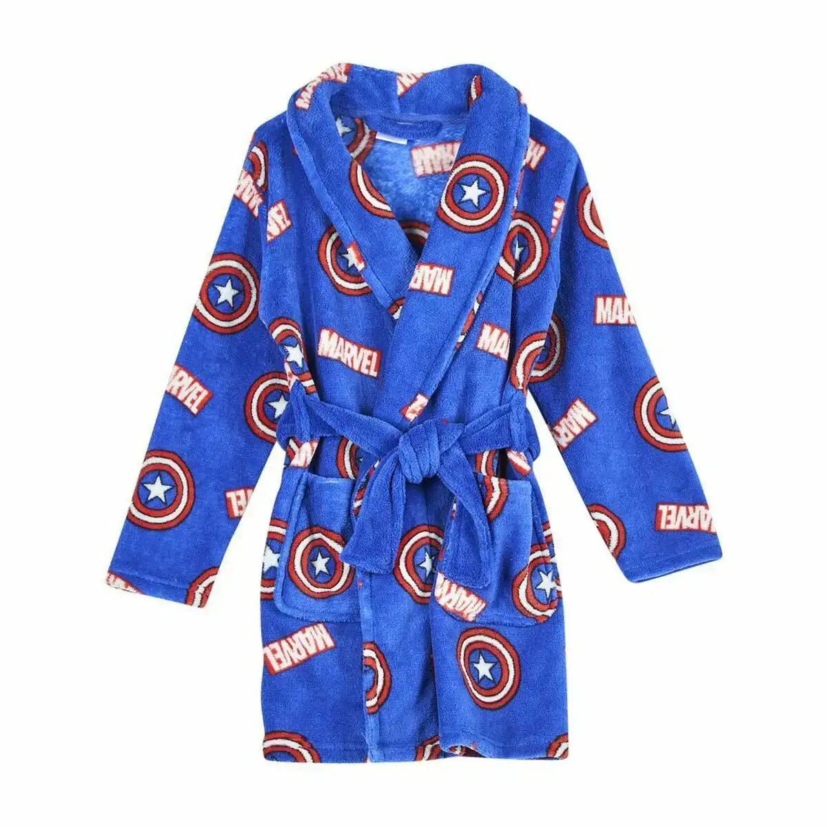 Peignoir pour enfants marvel bleu_4312. DIAYTAR COTE D'IVOIRE - Votre Boutique en Ligne, Votre Histoire. Explorez notre sélection et découvrez des produits qui reflètent votre parcours et vos aspirations, un achat à la fois.