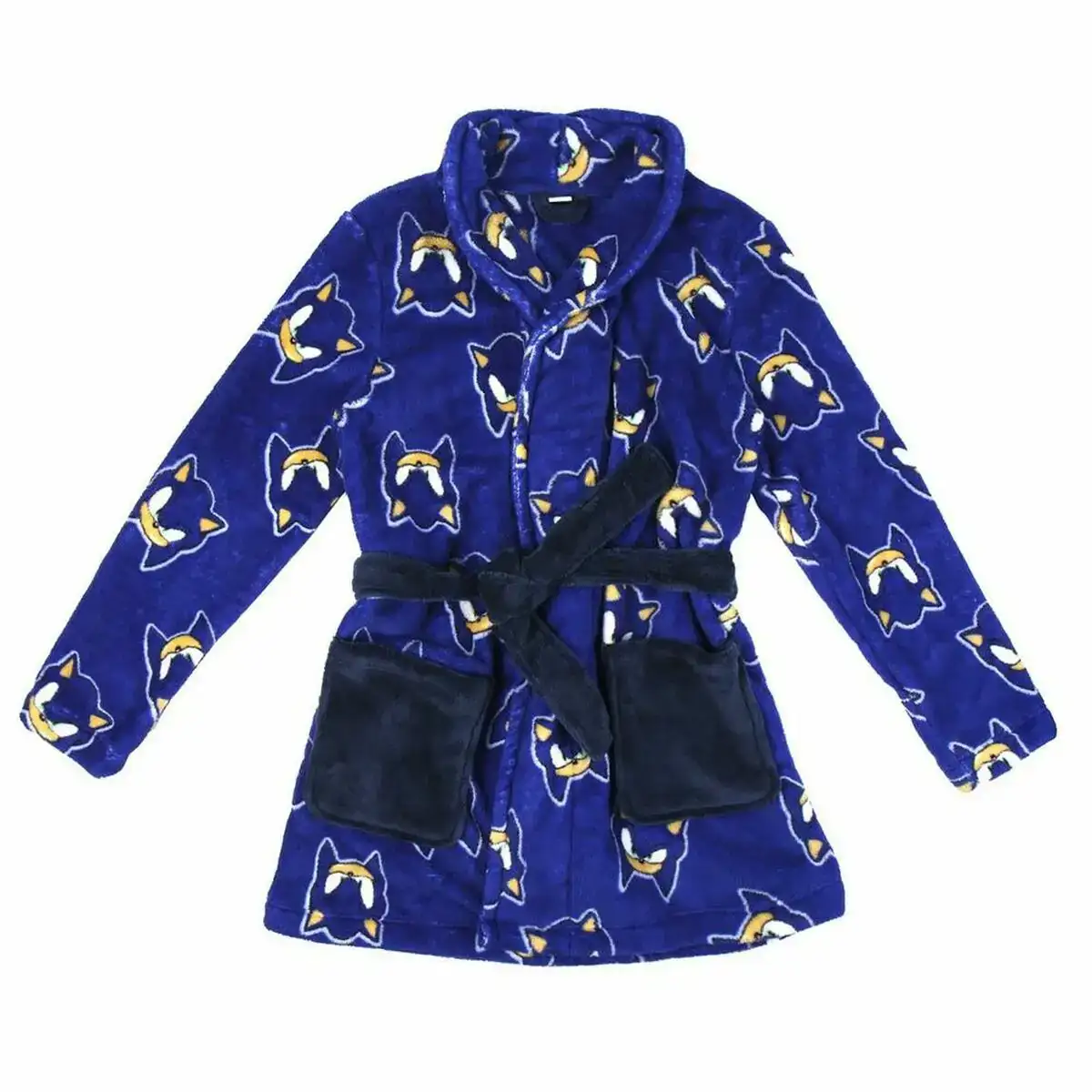 Peignoir pour enfants sonic bleu_4247. DIAYTAR COTE D'IVOIRE - Votre Passage Vers l'Excellence Shopping. Découvrez un catalogue en ligne qui offre une expérience d'achat exceptionnelle, avec des produits soigneusement sélectionnés pour satisfaire tous les goûts.