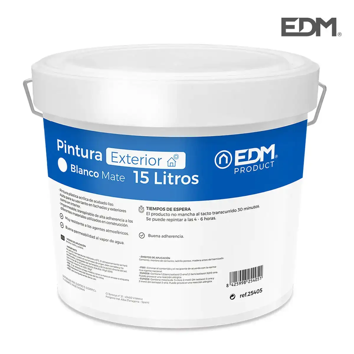 Peinture edm blanc interieur exterieur 15 l 15 l_4189. DIAYTAR COTE D'IVOIRE - Là où Chaque Achat Contribue à un Rêve. Naviguez à travers notre boutique en ligne et soutenez des artisans talentueux tout en acquérant des trésors.