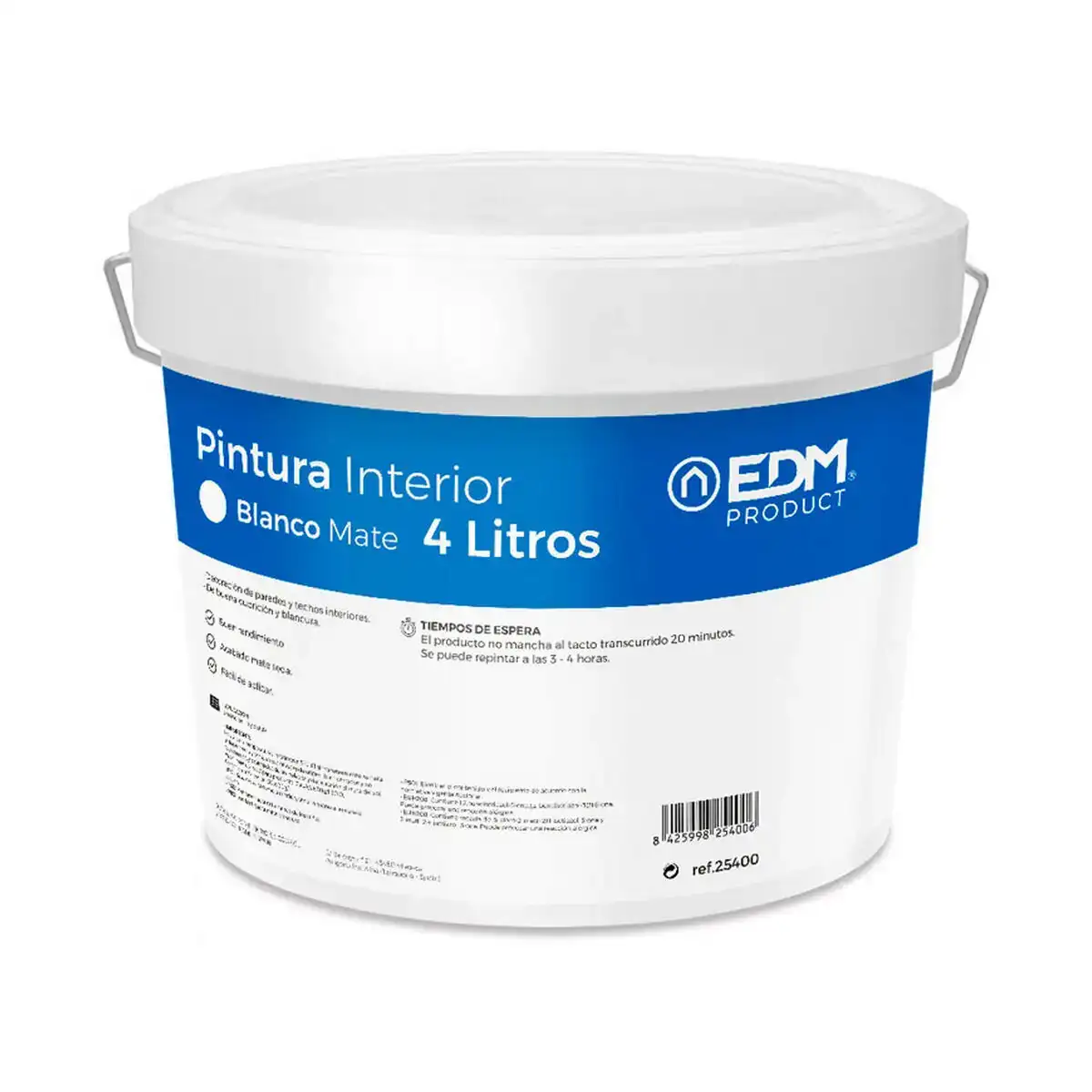 Peinture edm interieur mat blanc 4 l_2147. DIAYTAR COTE D'IVOIRE - Votre Plateforme Shopping, Votre Choix Éclairé. Explorez nos offres et choisissez des articles de qualité qui reflètent votre style et vos valeurs.