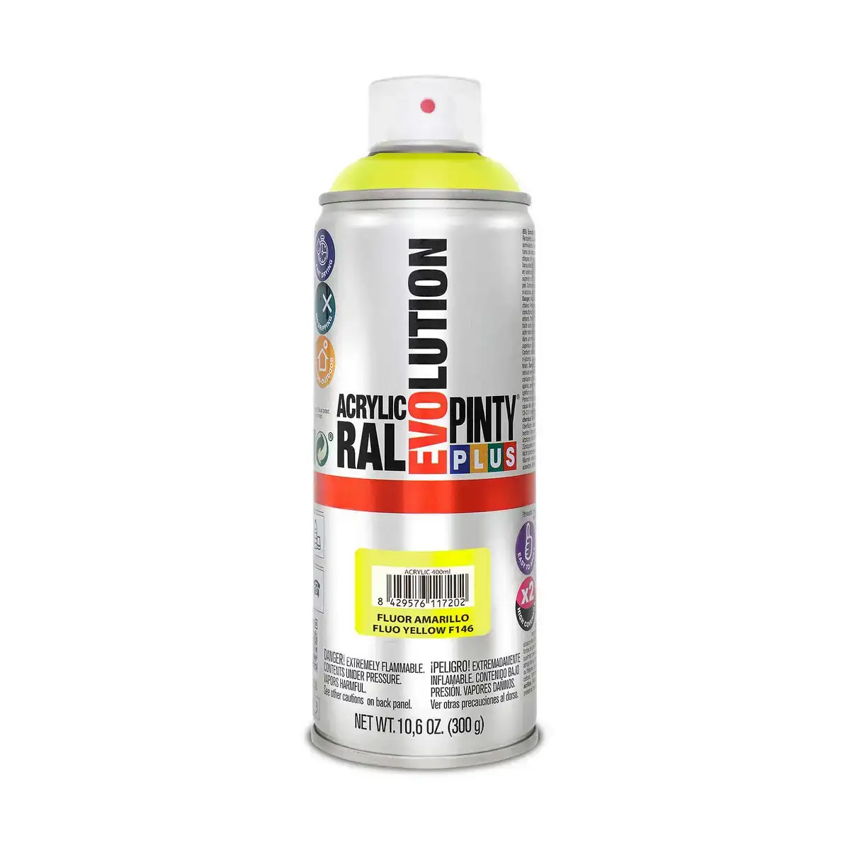 Peinture en spray pintyplus evolution f146 400 ml fluorescent jaune_3469. DIAYTAR COTE D'IVOIRE - Votre Passage vers la Découverte. Explorez notre boutique en ligne pour trouver des trésors qui vous attendent, du traditionnel à l'avant-garde.