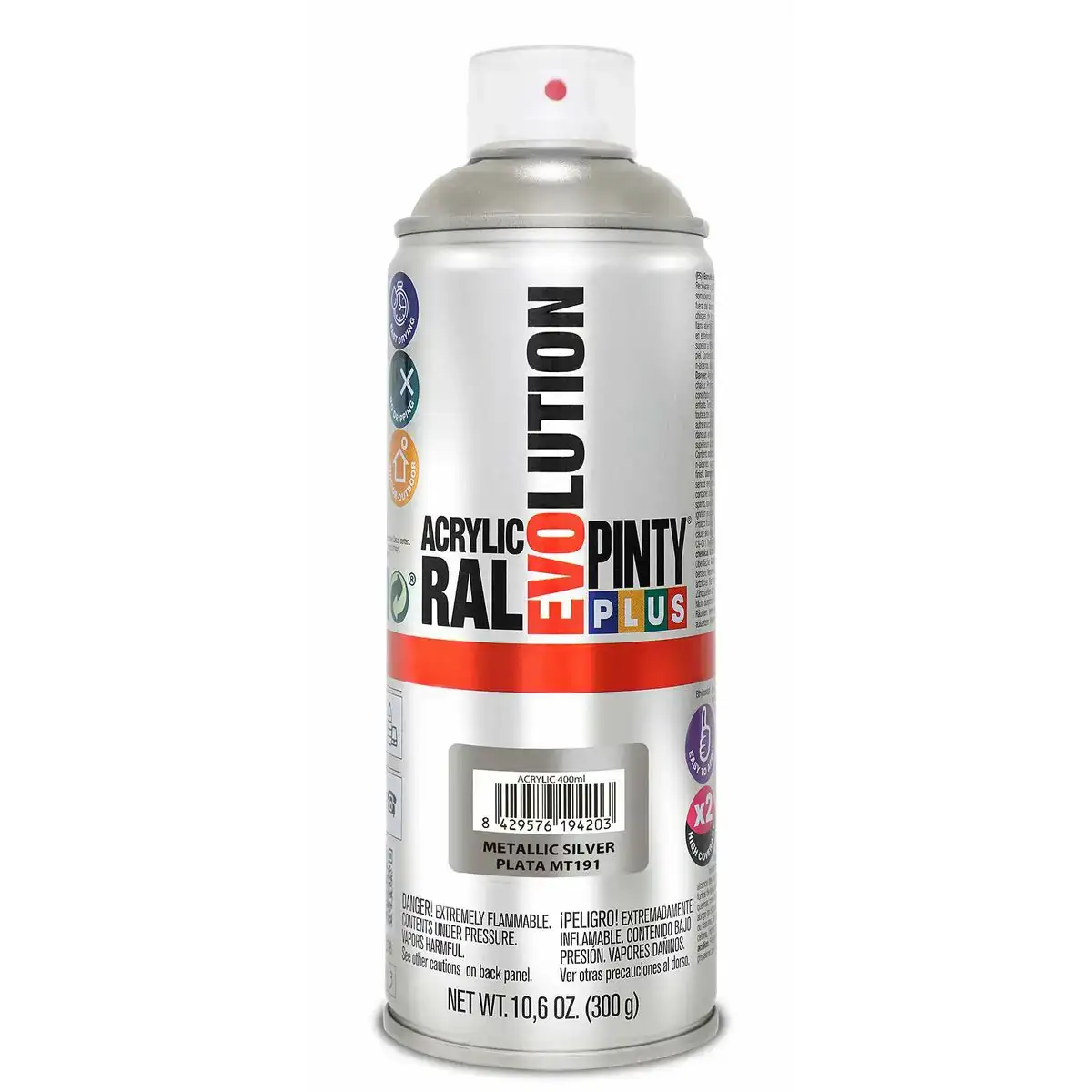 Peinture en spray pintyplus evolution mt191 metallise 400 ml argente_8398. DIAYTAR COTE D'IVOIRE - Votre Escapade Shopping Virtuelle. Explorez notre boutique en ligne et dénichez des trésors qui évoquent la culture et le savoir-faire sénégalais, un clic à la fois.