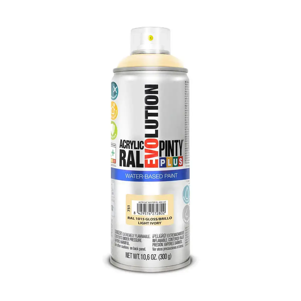 Peinture en spray pintyplus evolution ral 1015 400 ml base d eau light ivory_3004. DIAYTAR COTE D'IVOIRE - Où la Mode et le Confort se Rencontrent. Plongez dans notre univers de produits et trouvez des articles qui vous habillent avec style et aisance.