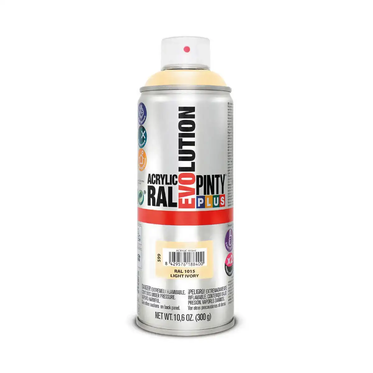 Peinture en spray pintyplus evolution ral 1015 400 ml light ivory_2523. Bienvenue sur DIAYTAR COTE D'IVOIRE - Là où Chaque Objet a une Âme. Plongez dans notre catalogue et trouvez des articles qui portent l'essence de l'artisanat et de la passion.
