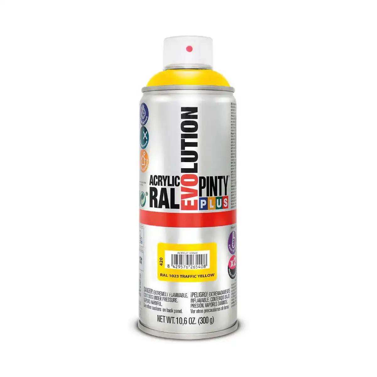 Peinture en spray pintyplus evolution ral 1023 300 ml traffic yellow_9588. DIAYTAR COTE D'IVOIRE - Où Chaque Détail Compte. Parcourez nos produits soigneusement sélectionnés et choisissez des articles qui correspondent à votre style et à vos valeurs.