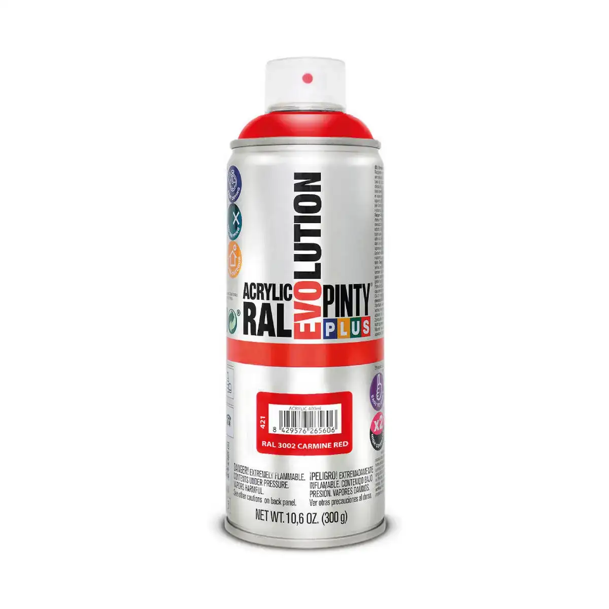 Peinture en spray pintyplus evolution ral 3002 400 ml carmine red_3988. DIAYTAR COTE D'IVOIRE - Où Choisir est un Voyage Cultuel. Explorez notre boutique en ligne et découvrez des produits qui célèbrent la richesse et la diversité culturelle du Côte d'Ivoire.