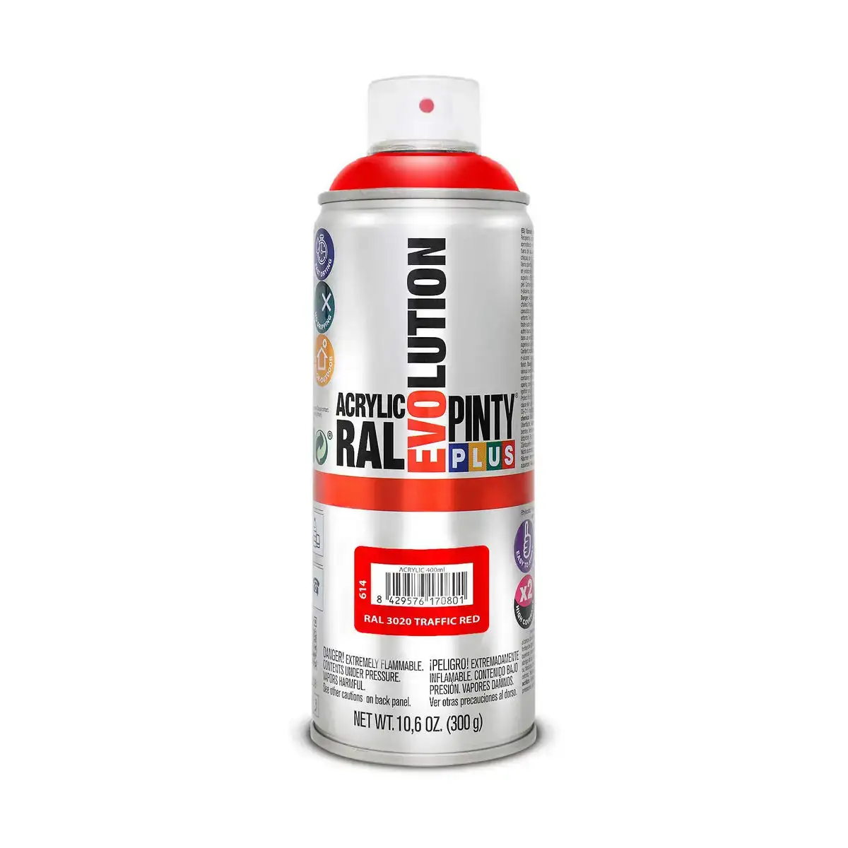 Peinture en spray pintyplus evolution ral 3020 400 ml traffic red_4043. DIAYTAR COTE D'IVOIRE - Où Choisir est une Découverte. Parcourez notre catalogue et trouvez des articles qui éveillent votre curiosité et enrichissent votre expérience shopping.