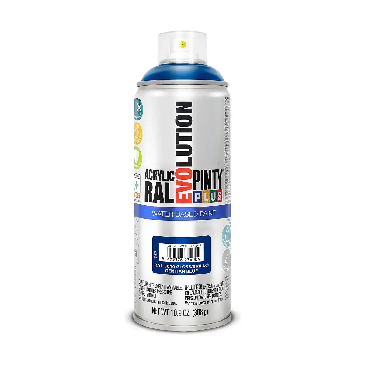 Peinture en spray pintyplus evolution ral 5010 base d eau gentian blue 400 ml_2515. DIAYTAR COTE D'IVOIRE - Où la Tradition Renouvelée Rencontre l'Innovation. Explorez notre gamme de produits qui fusionnent l'héritage culturel avec les besoins contemporains.