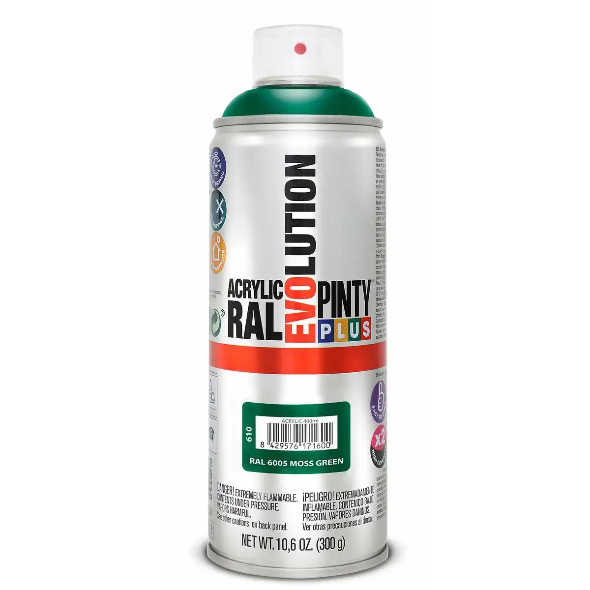 Peinture en spray pintyplus evolution ral 6005 400 ml moss green_2078. DIAYTAR COTE D'IVOIRE - Là où l'Élégance Devient un Mode de Vie. Naviguez à travers notre gamme et choisissez des produits qui apportent une touche raffinée à votre quotidien.
