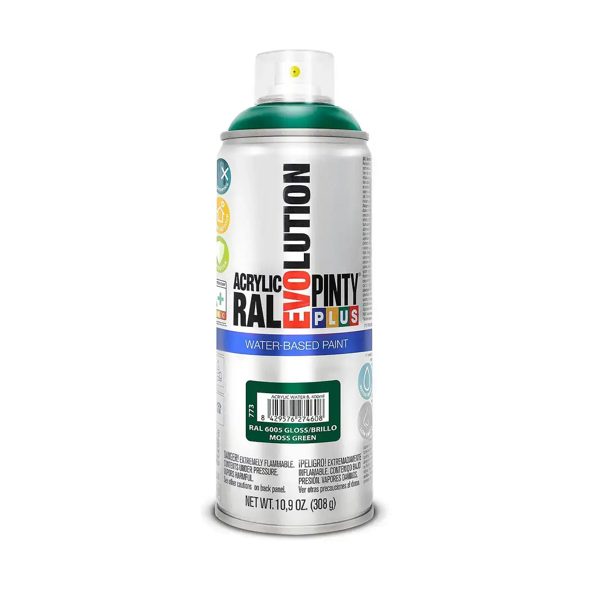 Peinture en spray pintyplus evolution ral 6005 base d eau moss green 400 ml_6014. DIAYTAR COTE D'IVOIRE - L'Art de Vivre avec Authenticité. Explorez notre gamme de produits artisanaux et découvrez des articles qui apportent une touche unique à votre vie.