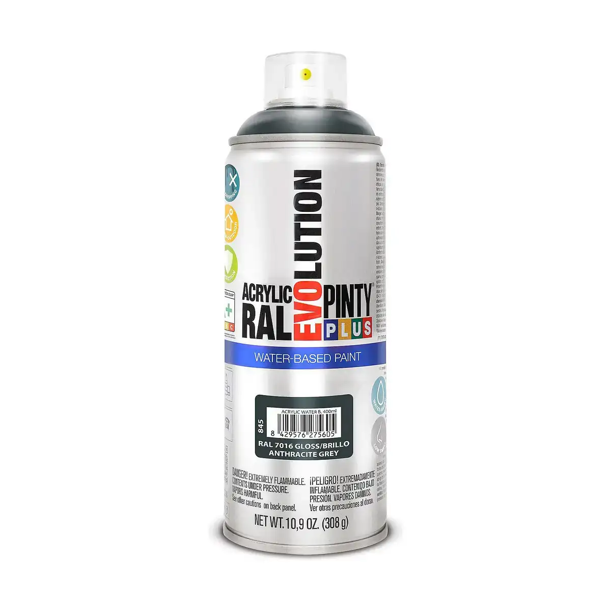Peinture en spray pintyplus evolution ral 7016 base d eau anthracite 400 ml_9389. DIAYTAR COTE D'IVOIRE - Où Choisir est un Acte de Création. Naviguez à travers notre plateforme et choisissez des produits qui complètent votre histoire personnelle.