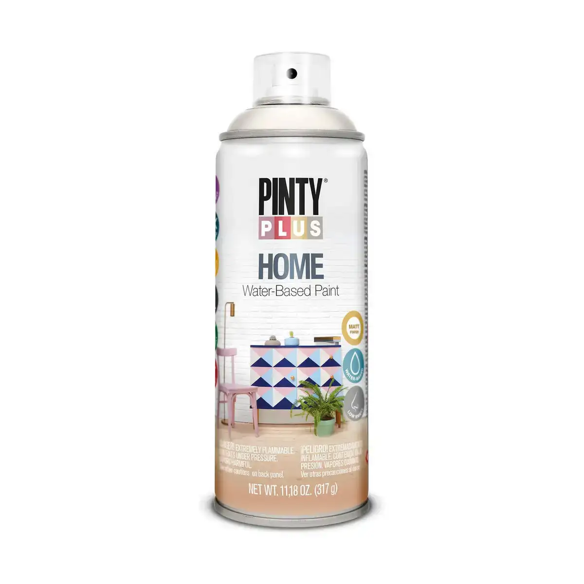 Peinture en spray pintyplus home hm113 400 ml white linen_4573. DIAYTAR COTE D'IVOIRE - L'Art de Vivre avec Authenticité. Explorez notre gamme de produits artisanaux et découvrez des articles qui apportent une touche unique à votre vie.