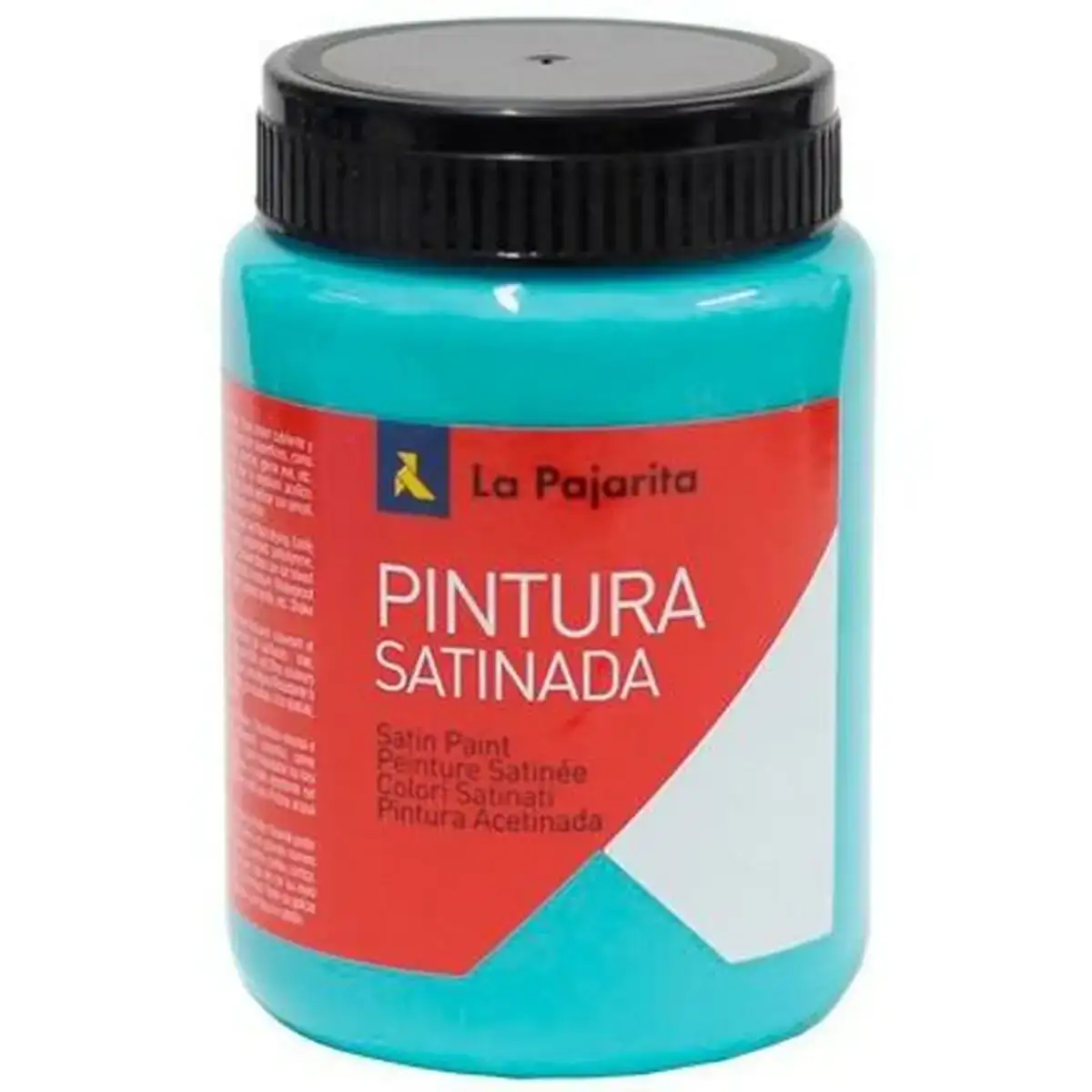 Peinture la pajarita l 35 satine turquoise 375 ml_3582. DIAYTAR COTE D'IVOIRE - Là où Choisir est une Célébration de l'Artisanat. Explorez notre gamme variée et choisissez des produits qui incarnent la tradition et le talent des artisans du Côte d'Ivoire.