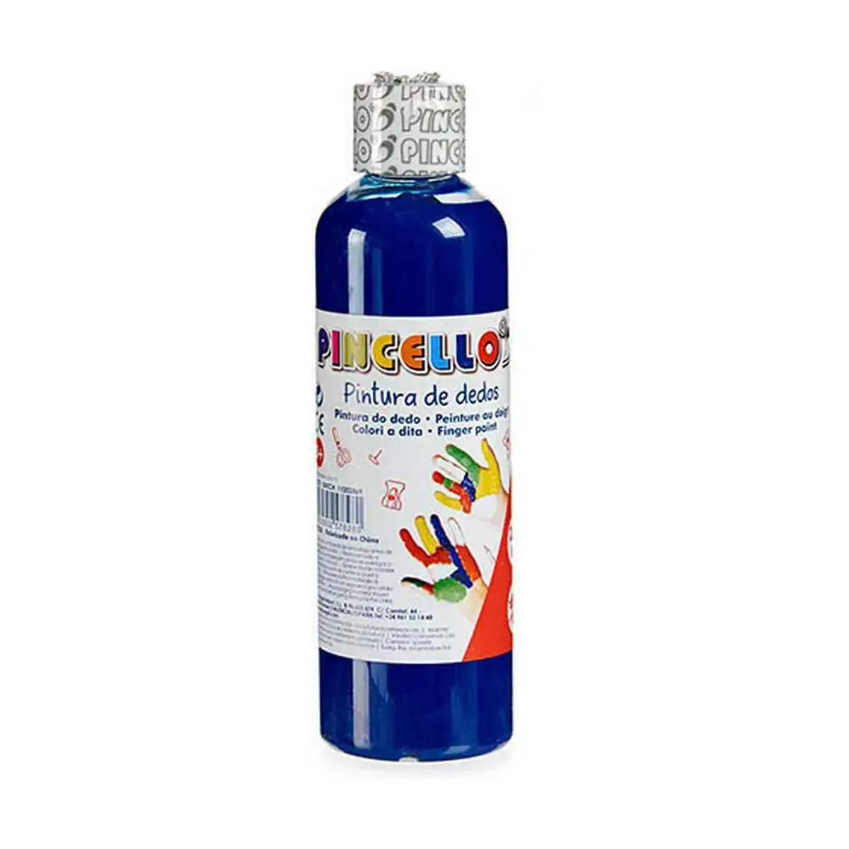 Peinture pour doigts 200 ml bleu_9020. DIAYTAR COTE D'IVOIRE - L'Art de Magasiner sans Limites. Naviguez à travers notre collection diversifiée pour trouver des produits qui élargiront vos horizons shopping.