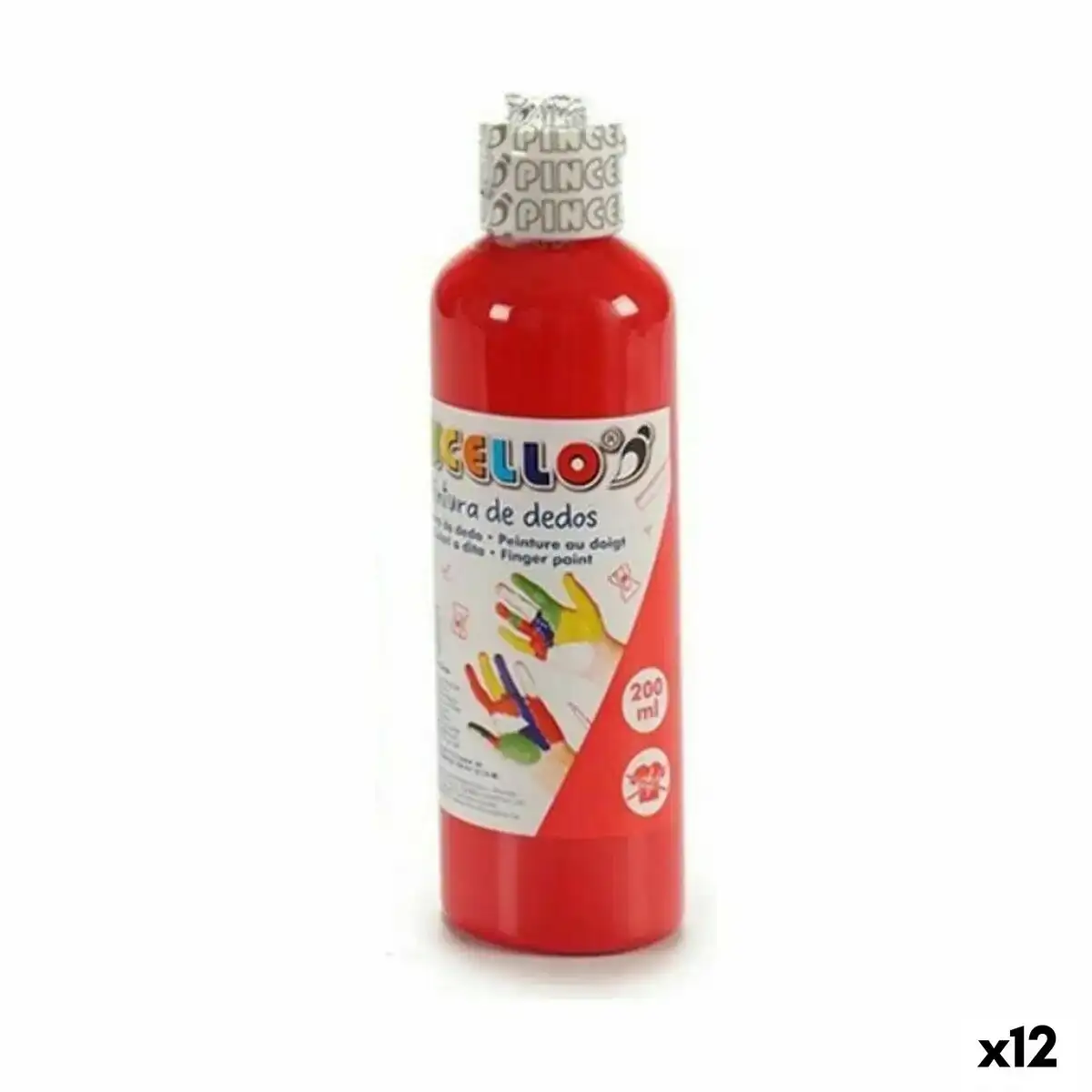 Peinture pour doigts 200 ml orange 12 unites_9014. DIAYTAR COTE D'IVOIRE - L'Univers de l'Élégance Accessible. Plongez dans notre catalogue et choisissez des produits qui allient sophistication et accessibilité pour un shopping exquis.