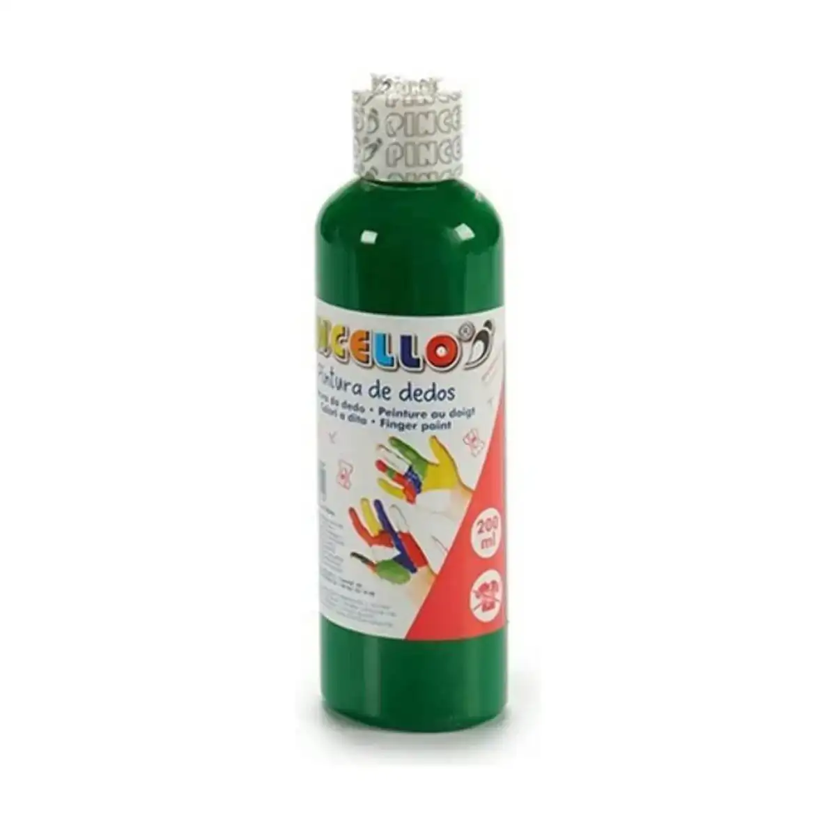 Peinture pour doigts 200 ml vert_1238. Bienvenue chez DIAYTAR COTE D'IVOIRE - Votre Porte d'Accès à la Diversité. Découvrez notre boutique en ligne et choisissez parmi une pléthore d'articles qui célèbrent la richesse culturelle du Côte d'Ivoire et au-delà.