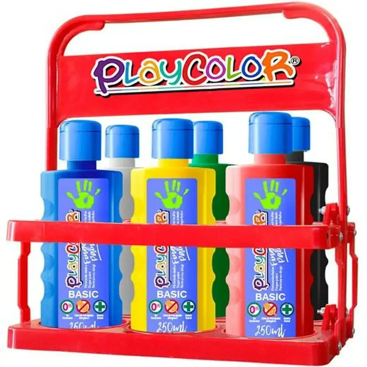 Peinture pour doigts playcolor 6 pieces 250 ml_5315. DIAYTAR COTE D'IVOIRE - Où la Mode et le Confort se Rencontrent. Plongez dans notre univers de produits et trouvez des articles qui vous habillent avec style et aisance.