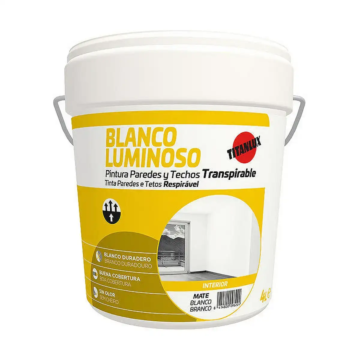 Peinture titan 4 l blanc_1921. Bienvenue chez DIAYTAR COTE D'IVOIRE - Où Chaque Produit a son Âme. Découvrez notre gamme et choisissez des articles qui résonnent avec votre personnalité et vos valeurs.