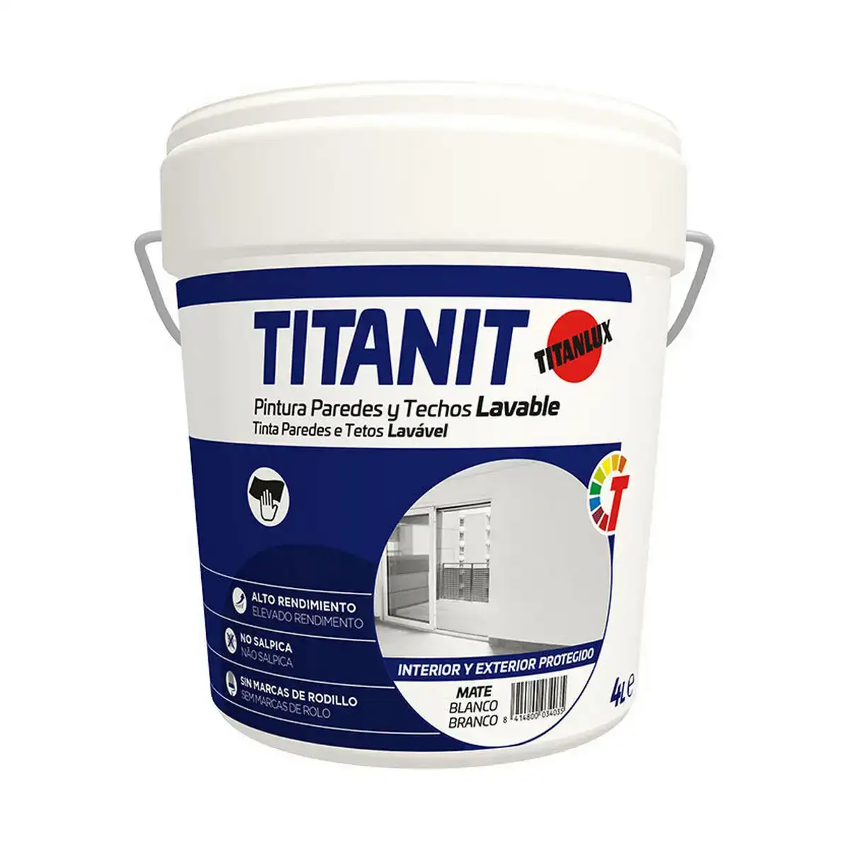 Peinture titanlux titanit 029190004 plafond paroi lavable blanc mat 4 l_4008. Plongez dans l'Expérience DIAYTAR COTE D'IVOIRE - Où Chaque Produit a une Histoire. Explorez notre boutique en ligne pour trouver des articles qui incarnent la passion et la créativité du Côte d'Ivoire.