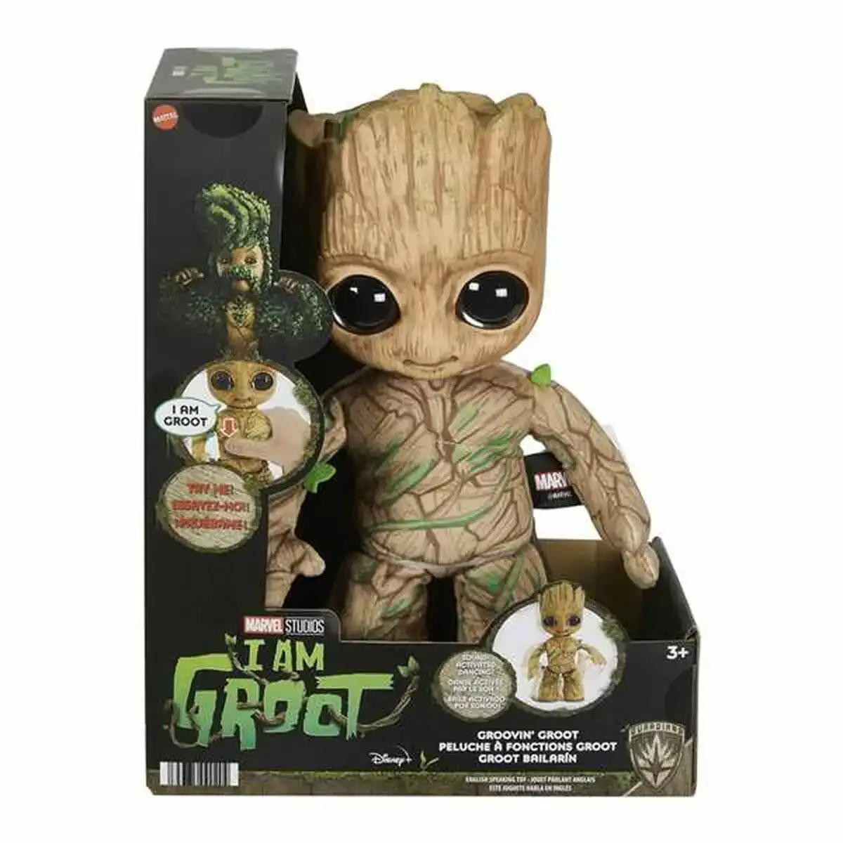 Peluche sonore mattel i am groot lumieres mouvement_2994. DIAYTAR COTE D'IVOIRE - Où Choisir Devient une Expérience Personnalisée. Explorez notre boutique en ligne pour découvrir des produits qui s'adaptent à votre style et à votre essence.