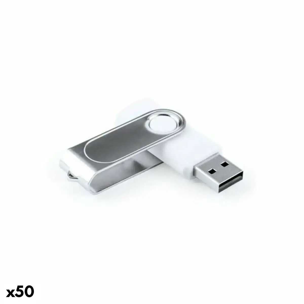 Pendrive 146242 16gb blanc 50 unites _5715. DIAYTAR COTE D'IVOIRE - Où Choisir Rime avec Qualité. Découvrez notre sélection soigneusement conçue et choisissez des articles qui incarnent l'excellence et l'innovation.