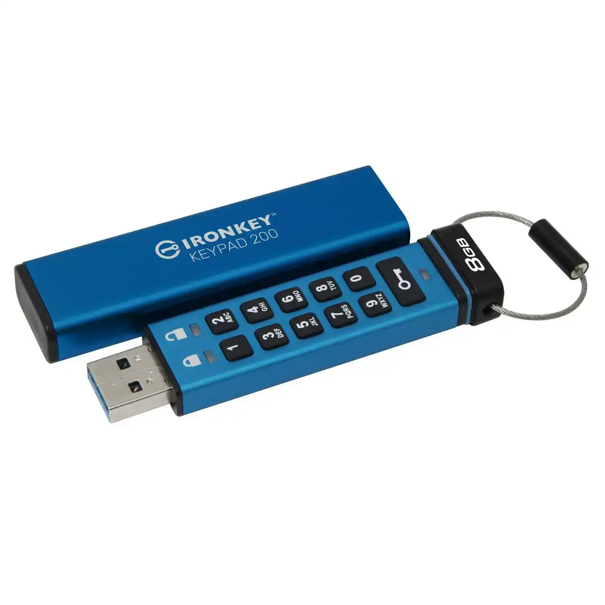 Pendrive kingston ikkp200 8gb bleu 8 gb_2813. DIAYTAR COTE D'IVOIRE - Là où le Shopping Devient une Expérience. Naviguez à travers notre catalogue diversifié et découvrez des produits qui ajoutent de la couleur et de la passion à votre vie.