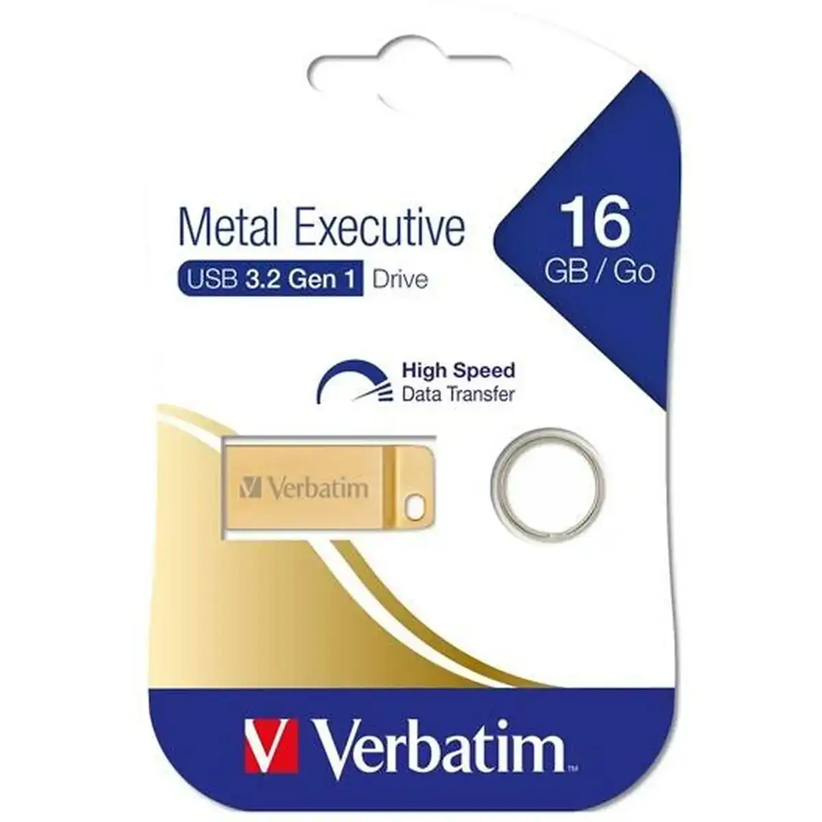 Pendrive verbatim metal executive dore 16 gb_7143. Bienvenue chez DIAYTAR COTE D'IVOIRE - Où le Shopping Rime avec Diversité. Plongez dans notre univers de produits et découvrez des trésors qui représentent la richesse culturelle du Côte d'Ivoire.