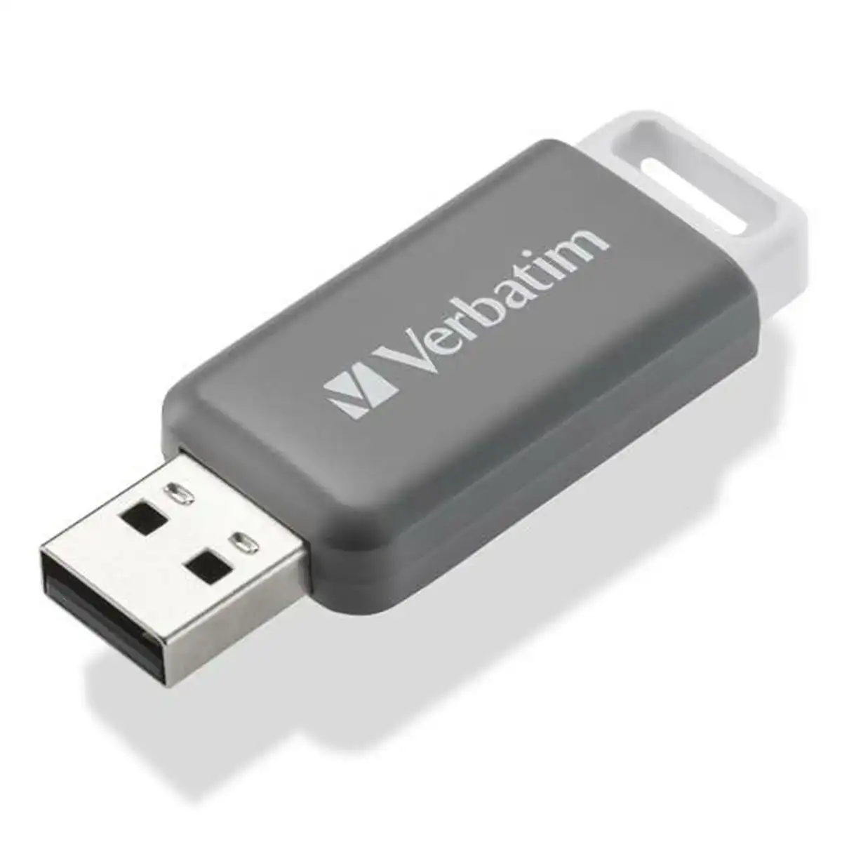 Pendrive verbatim v databar hi speed 128 gb usb 2 0 retractile gris_7035. DIAYTAR COTE D'IVOIRE - Là où Chaque Produit est une Trouvaille Unique. Découvrez notre boutique en ligne et trouvez des articles qui vous distinguent par leur originalité.