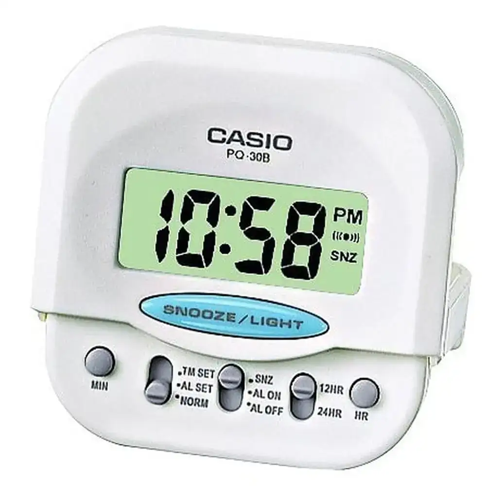 Pendule reveil casio pq 30b 7e_4492. DIAYTAR COTE D'IVOIRE - L'Art de Vivre le Shopping Inspiré. Parcourez notre catalogue et choisissez des produits qui reflètent votre passion pour la beauté et l'authenticité.