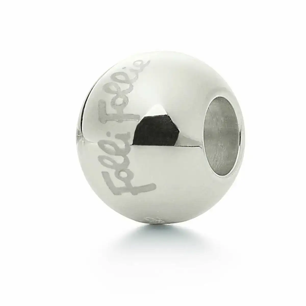 Perle de verre femme folli follie 1p0f001 argente 1 cm _2926. DIAYTAR COTE D'IVOIRE - Votre Passage vers le Raffinement. Plongez dans notre univers de produits exquis et choisissez des articles qui ajoutent une touche de sophistication à votre vie.