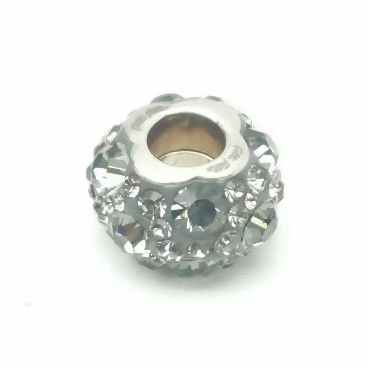 Perle de verre femme folli follie 3p13f019a gris 1 cm _9250. DIAYTAR COTE D'IVOIRE - L'Art de Choisir, l'Art de Vivre. Parcourez notre boutique en ligne et choisissez parmi des produits de qualité qui ajoutent de l'élégance à votre quotidien.