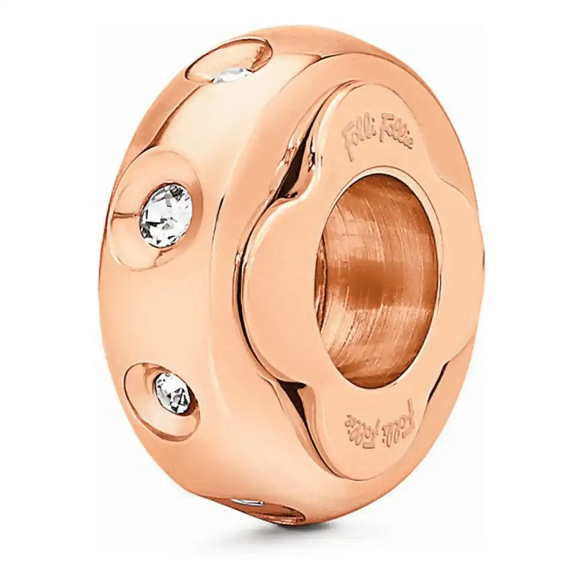 Perle de verre femme folli follie 3p13t017rc or rose 1 cm _2682. DIAYTAR COTE D'IVOIRE - Là où Choisir est un Acte d'Amour pour la Culture Côte d'Ivoireaise. Explorez notre gamme et choisissez des produits qui célèbrent la richesse de notre patrimoine.