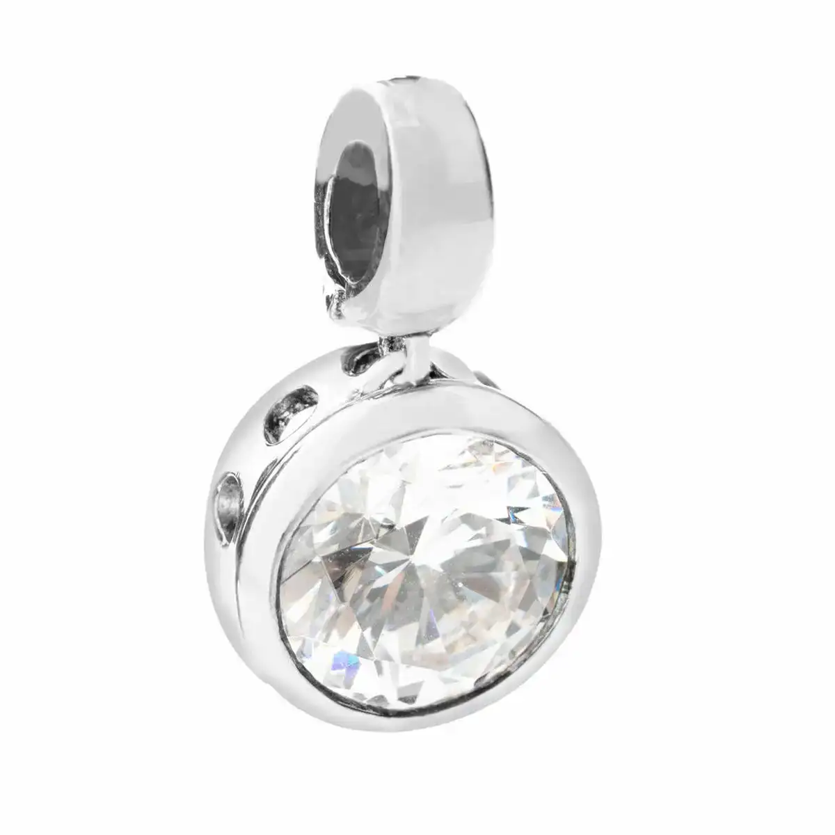 Perle de verre femme folli follie 3p8s104c argente 2 cm _7150. DIAYTAR COTE D'IVOIRE - L'Art de Vivre le Shopping en Ligne. Découvrez notre plateforme intuitive et trouvez des produits qui vous inspirent et vous enchantent, à chaque clic.