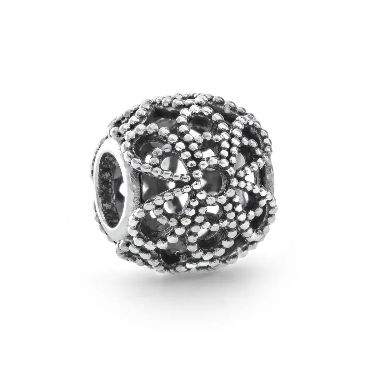 Perle de verre femme pandora fiore_3034. DIAYTAR COTE D'IVOIRE - Là où Chaque Produit a son Propre Éclat. Explorez notre boutique en ligne et trouvez des articles qui ajoutent de la brillance à votre quotidien.