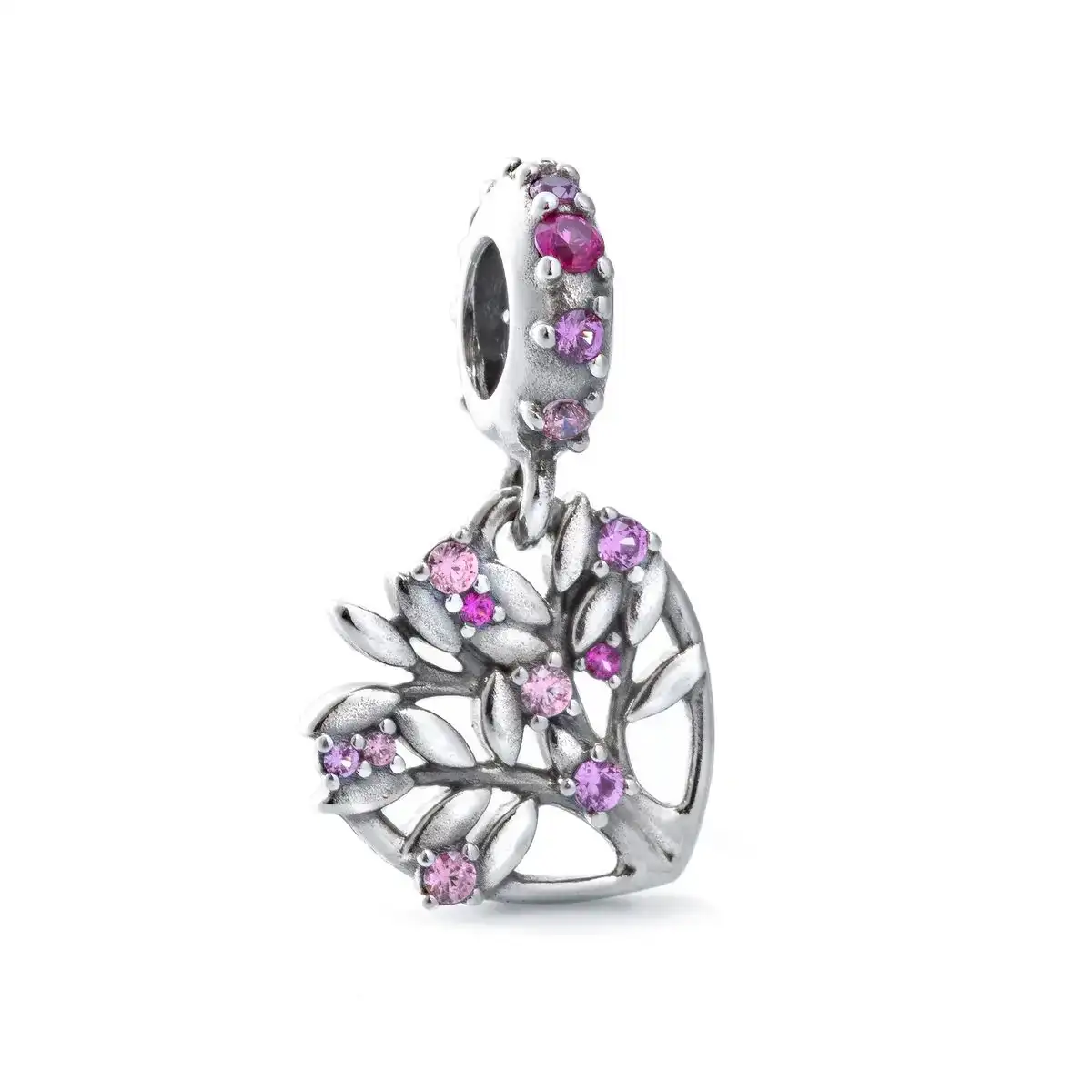 Perle de verre femme pandora pink heart family tree_9826. Entrez dans l'Univers de DIAYTAR COTE D'IVOIRE - Où le Shopping Devient une Découverte. Explorez nos rayons et dénichez des trésors qui illuminent votre quotidien.
