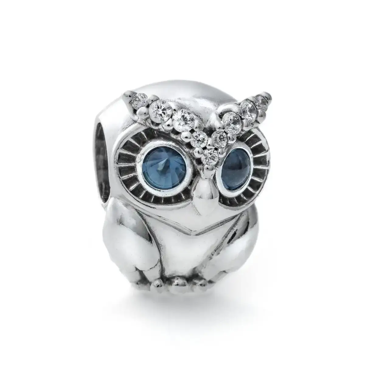Perle de verre femme pandora sparkling owl_3146. Bienvenue sur DIAYTAR COTE D'IVOIRE - Où Chaque Produit a son Histoire. Découvrez notre sélection unique et choisissez des articles qui racontent la richesse culturelle et artistique du Côte d'Ivoire.