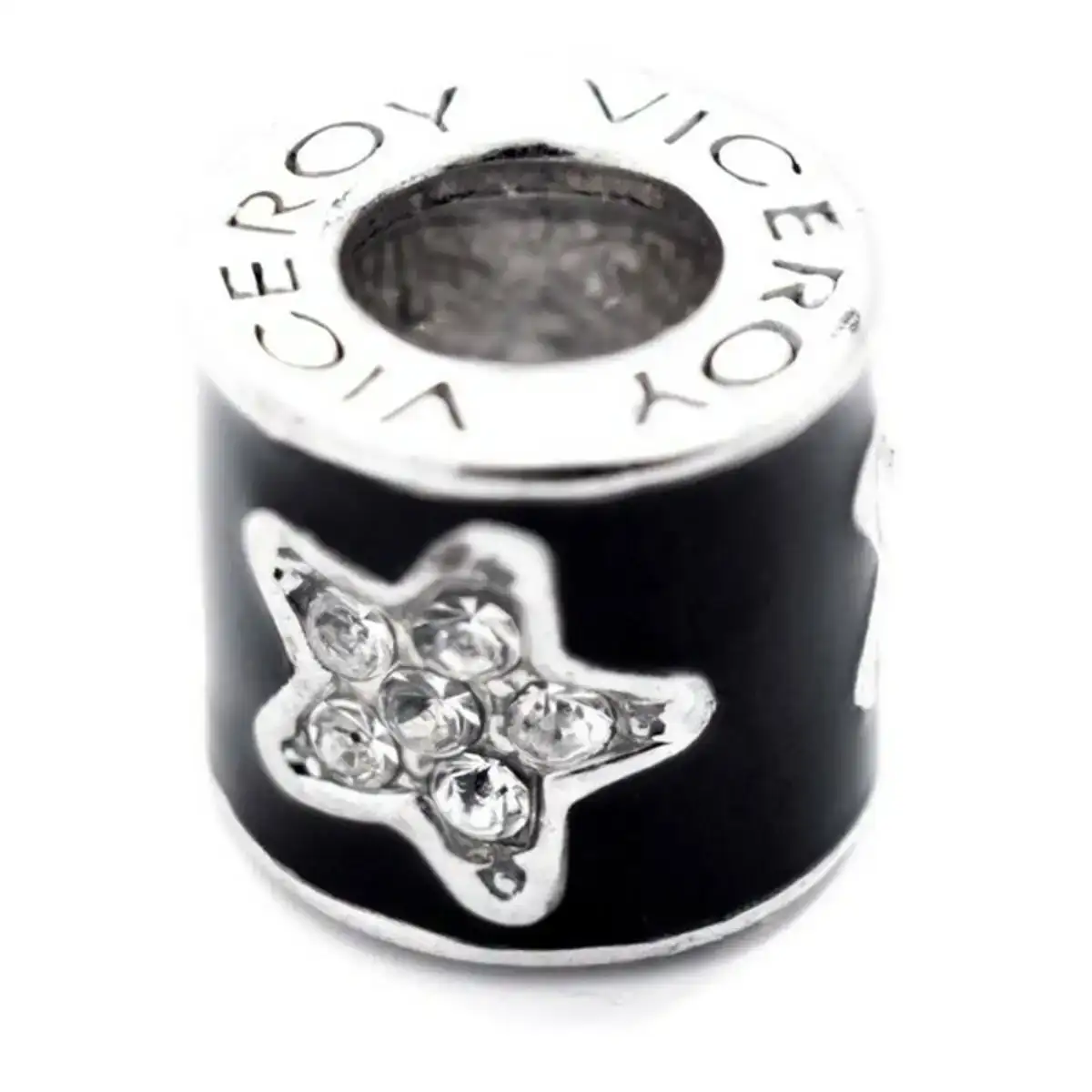Perle de verre femme viceroy vmm0304 25 noir argente 1 cm _4318. Plongez dans l'Univers de DIAYTAR COTE D'IVOIRE - Où la Qualité et la Diversité se rencontrent. Parcourez nos rayons virtuels pour trouver des produits répondant à tous les besoins, du confort de votre foyer.