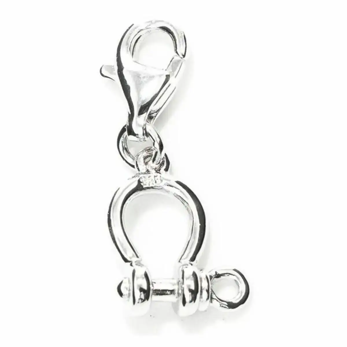 Perle de verre femme xenox charm_mosqueton argente 1 cm _1217. DIAYTAR COTE D'IVOIRE - Où la Mode et le Confort se Rencontrent. Plongez dans notre univers de produits et trouvez des articles qui vous habillent avec style et aisance.