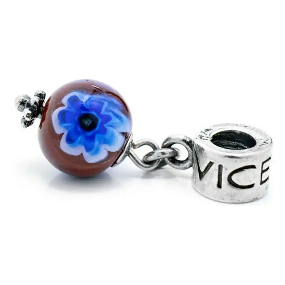 Perle de verre viceroy vmb0034 24 violet bleu 1 cm _3512. DIAYTAR COTE D'IVOIRE - Où Choisir est un Voyage Cultuel. Explorez notre boutique en ligne et découvrez des produits qui célèbrent la richesse et la diversité culturelle du Côte d'Ivoire.