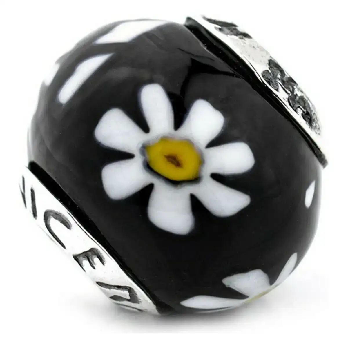 Perle de verre viceroy vmb0038 25 noir blanc jaune 1 cm _1377. DIAYTAR COTE D'IVOIRE - Où Chaque Sélection est une Victoire. Découvrez notre boutique en ligne et trouvez des articles qui vous rendent la vie plus belle, un choix à la fois.